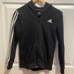 Adidas Zip up Hoodie Size youth 11-12